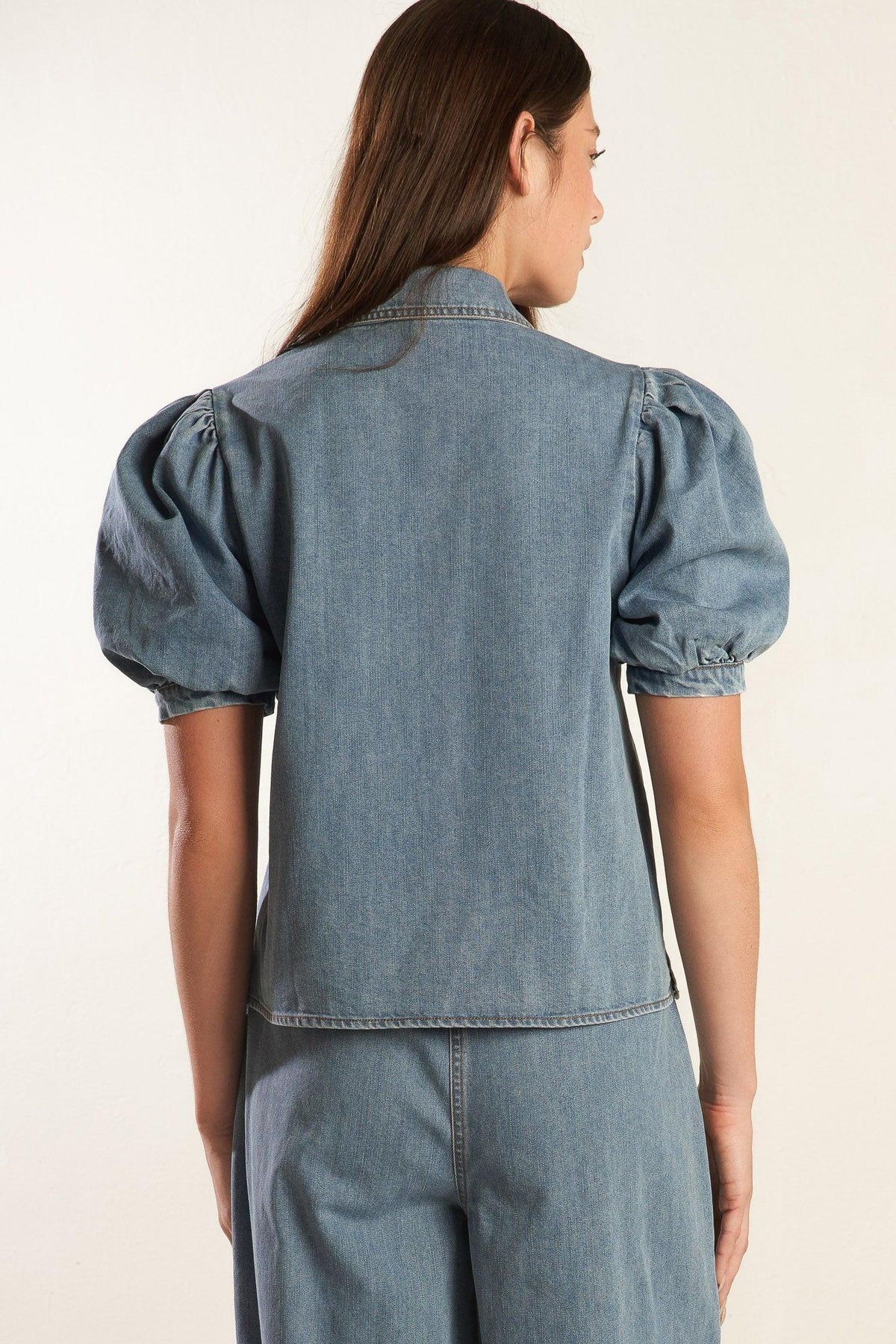 TOP VAQUERO CHAMBRAY ETERNO RESPLANDOR