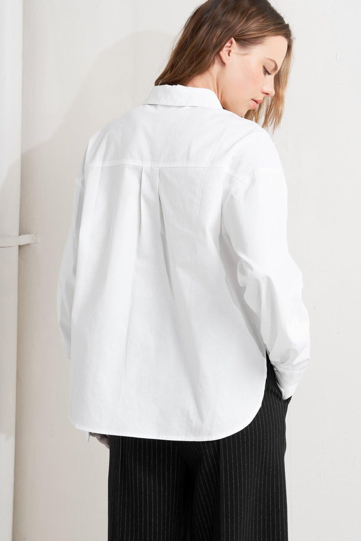 CRYSTAL TOUCH WOVEN SHIRT