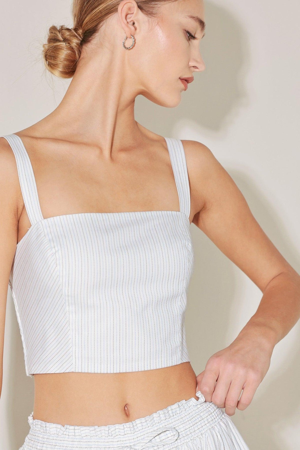 TOP CORTO TEJIDO OCEAN BREEZE