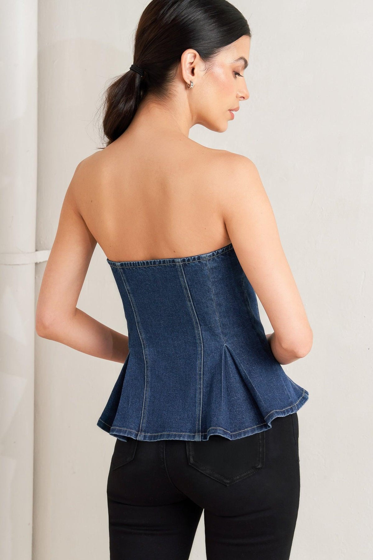 TOP DE MEZCLILLA URBAN FABLE