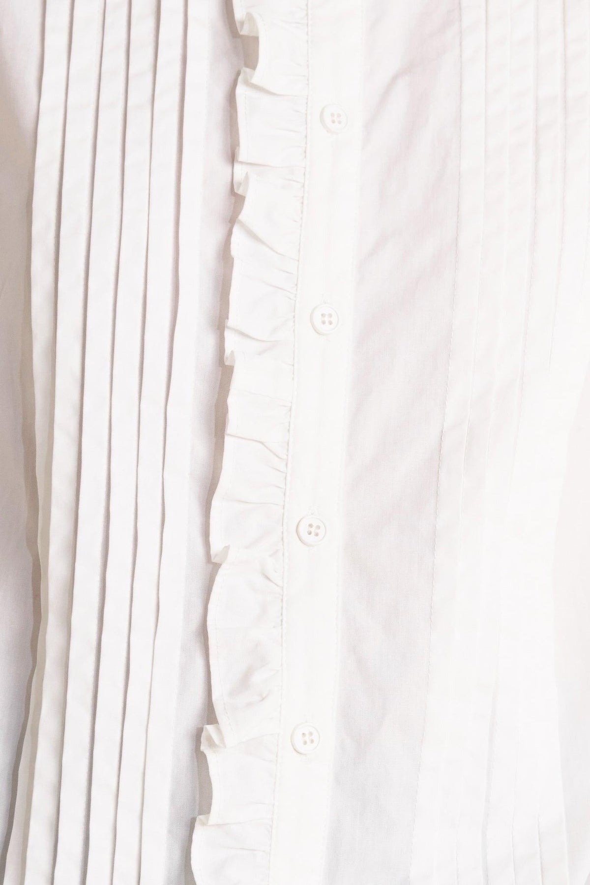 MILK CLOUD WOVEN TOP