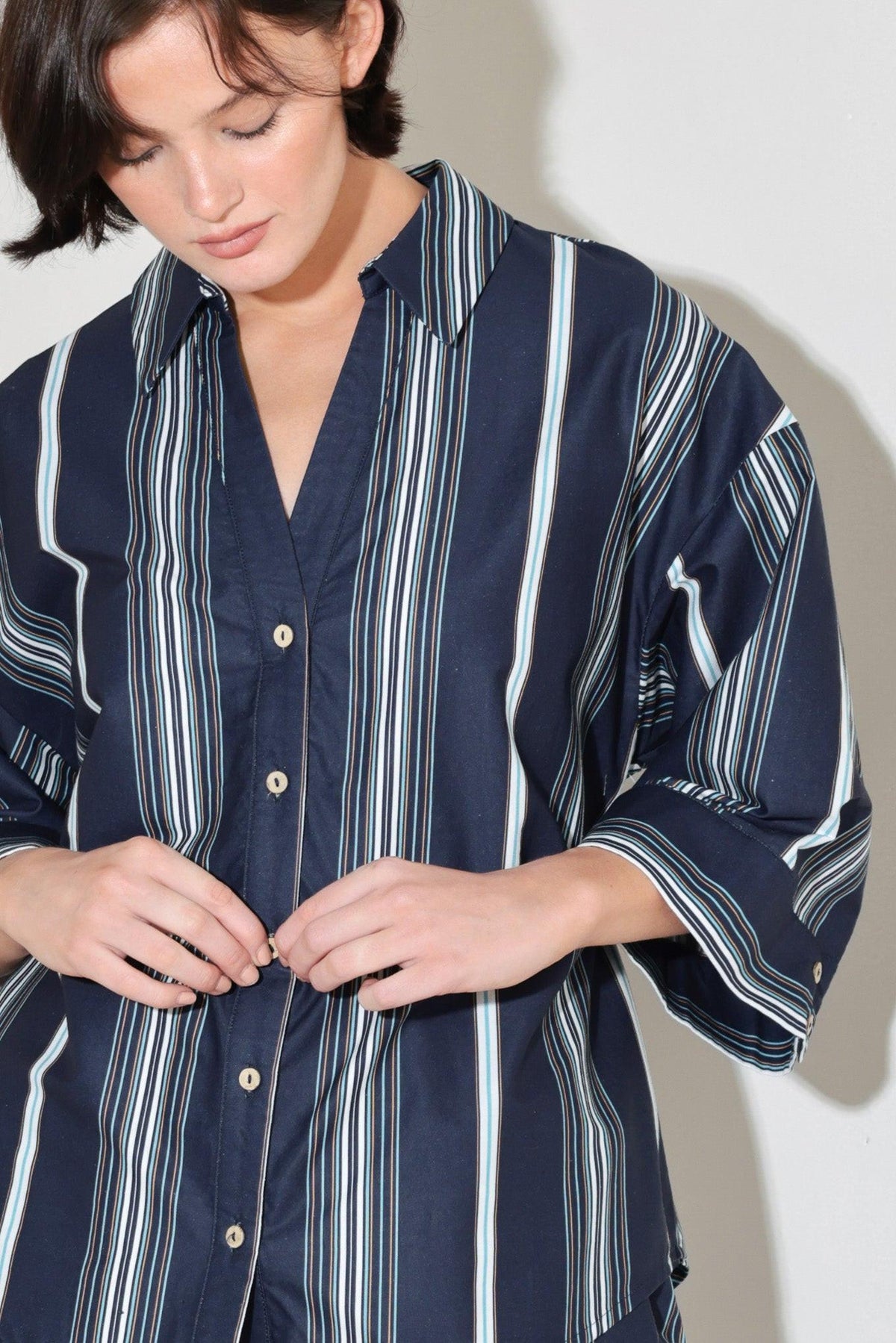 BLUSA TEJIDA CON RAYAS CITY