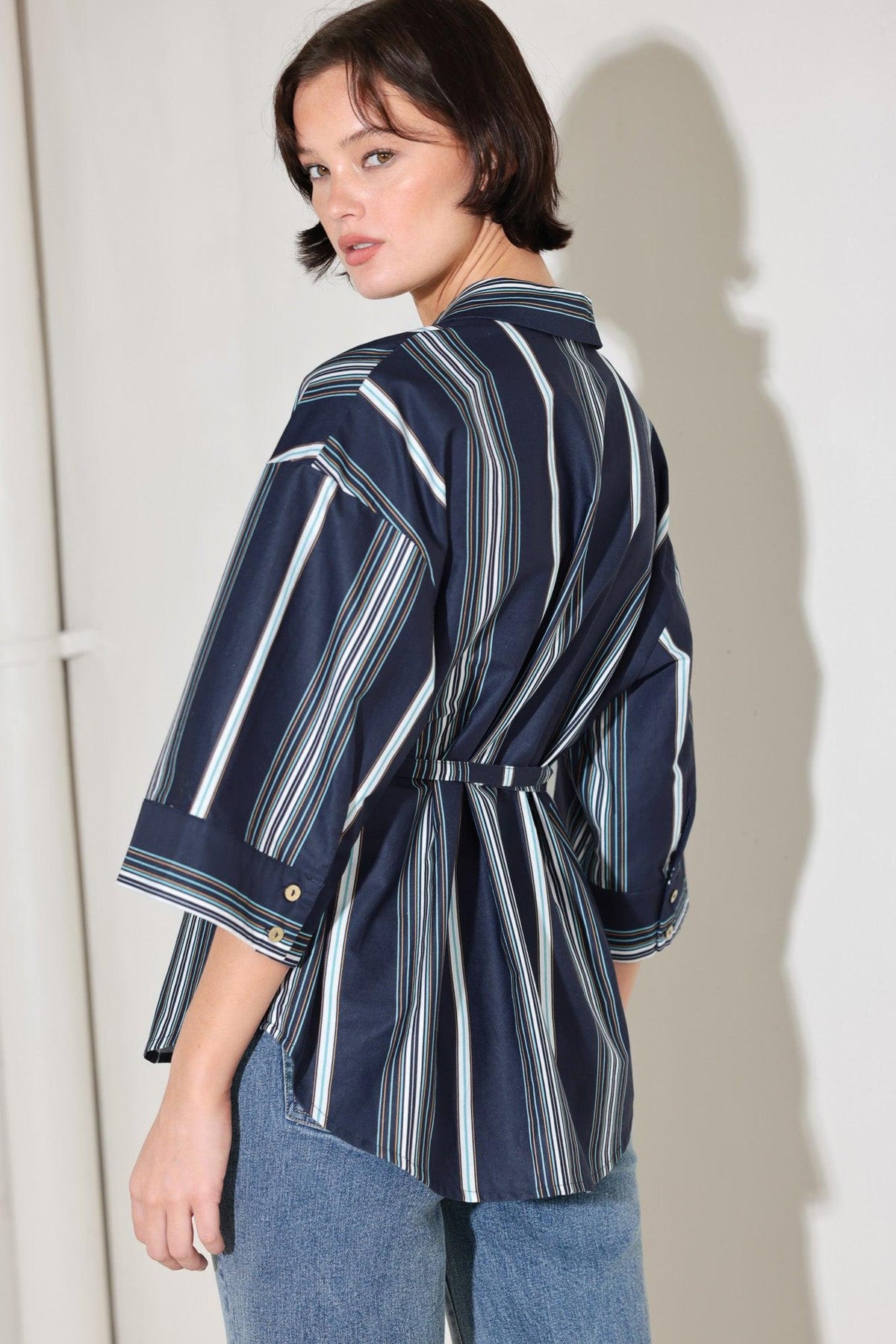 BLUSA TEJIDA CON RAYAS CITY