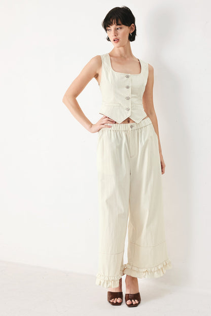POWER SOFT WOVEN VEST