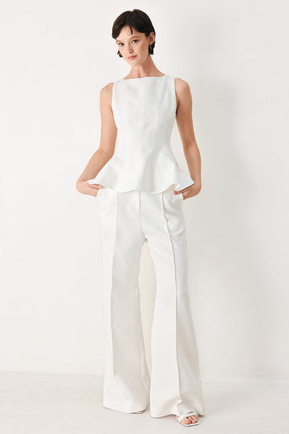 CRYSTAL BAY WOVEN TOP