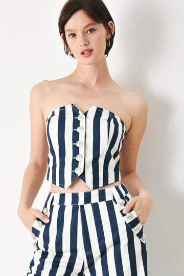 NAVY/IVORY