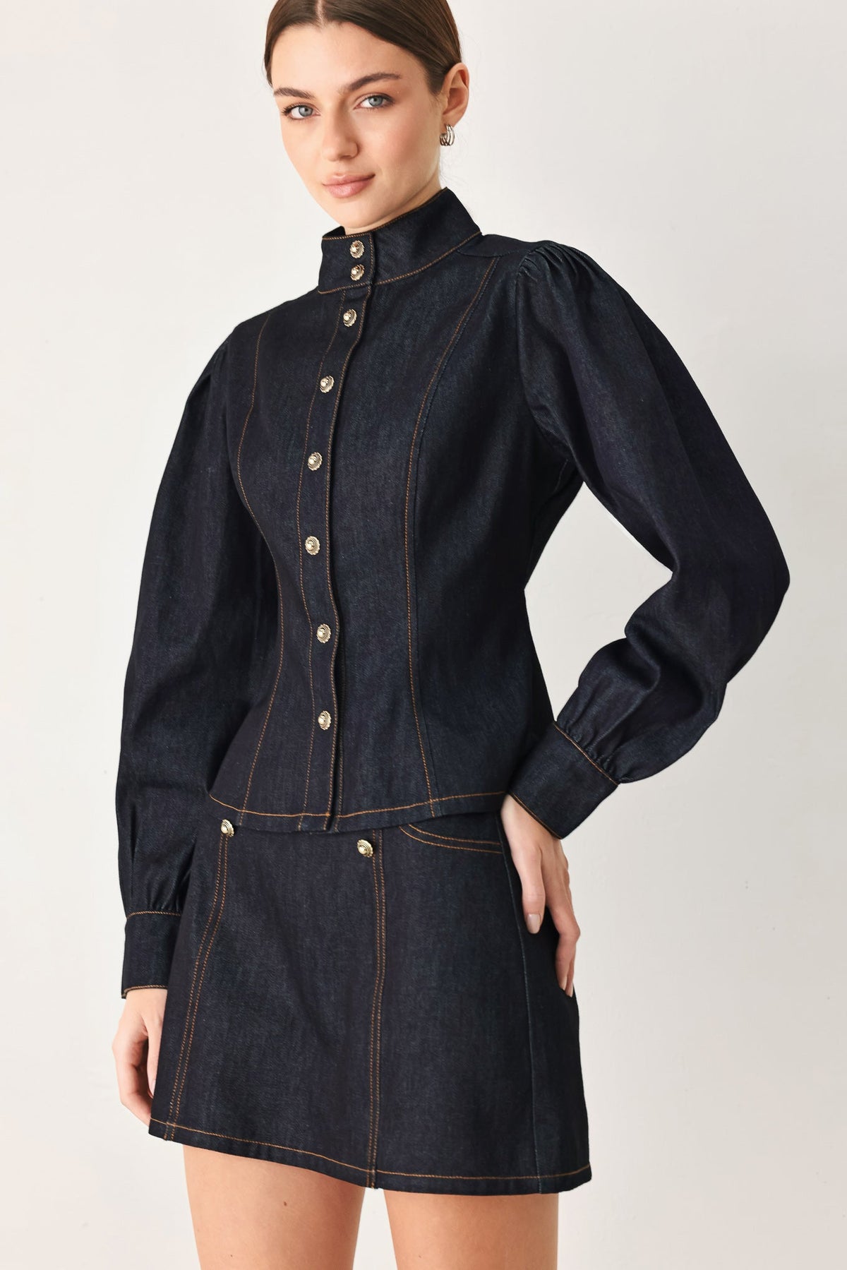 TOP DE MEZCLILLA MODERN PREP