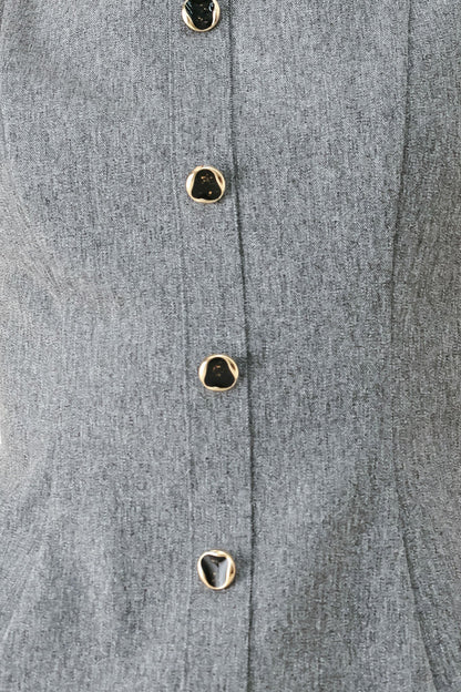 GRANITE FLOW WOVEN TOP