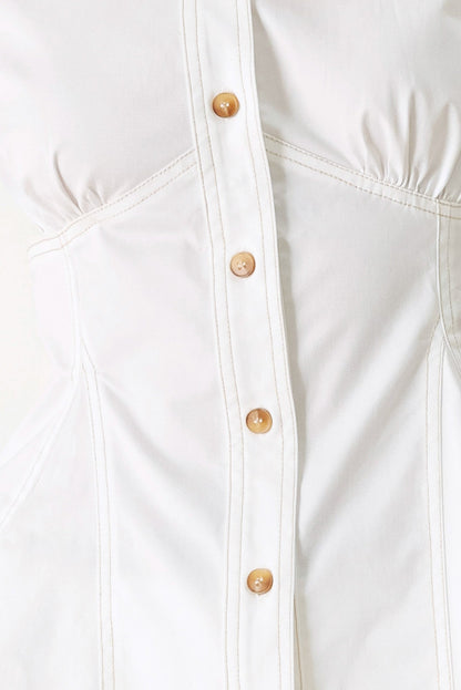 MADE FOR SUNSHINE WOVEN TOP