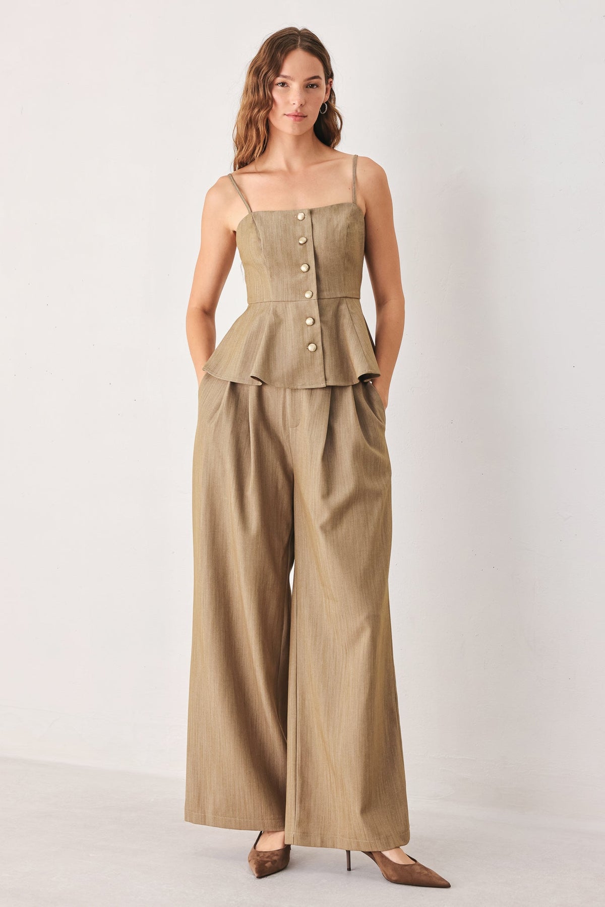 BLUSA TEJIDA HOLGADA LAVADA A LA PIEDRA