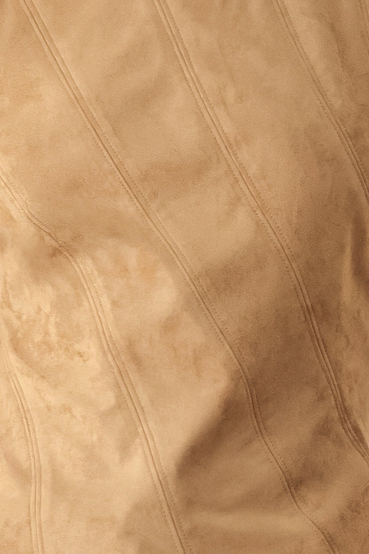 TOP SIN MANGAS DE ANTE SINTÉTICO CAMEL ESTILO DESERT MOD