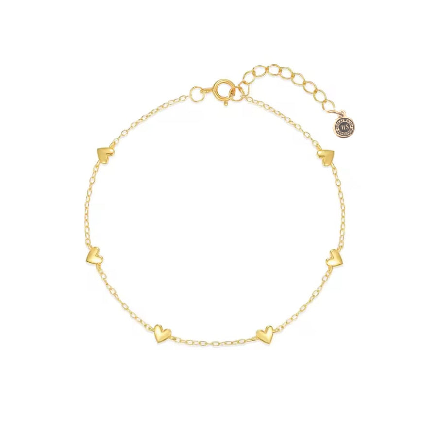 Forever Yours Heart Charm Bracelet