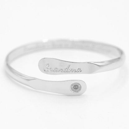 Grandma Bracelet – “Grandma’s Love Is Forever Always” Inspirational Jewelry Gift