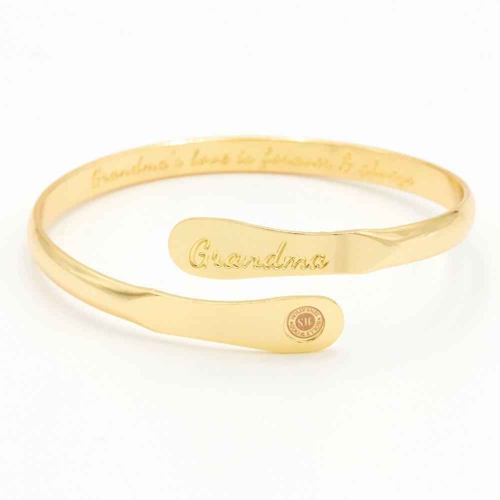 Grandma Bracelet – “Grandma’s Love Is Forever Always” Inspirational Jewelry Gift