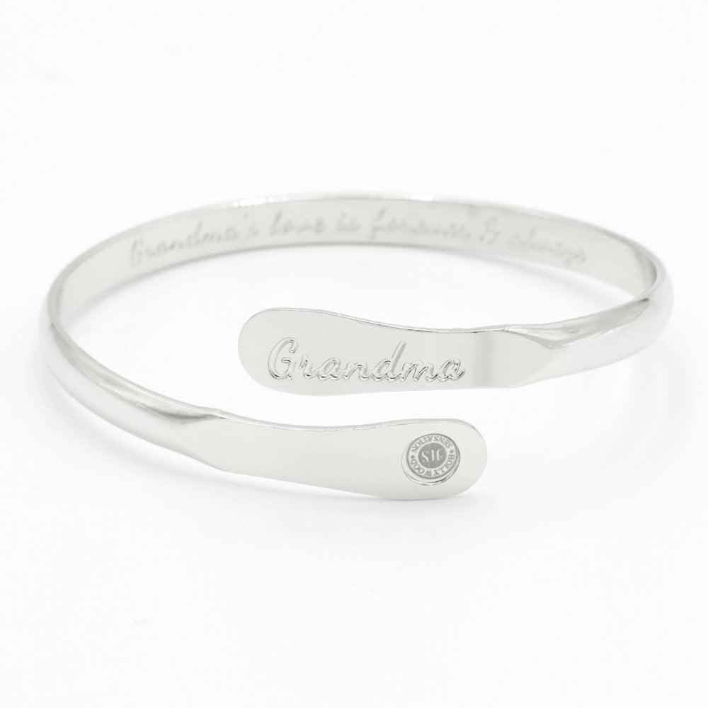 Grandma Bracelet – “Grandma’s Love Is Forever Always” Inspirational Jewelry Gift