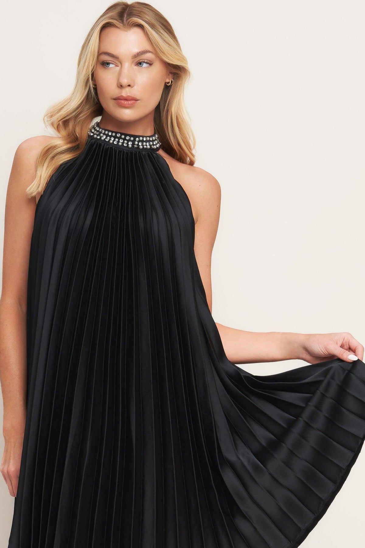 FIESTA FRIDAY WOVEN MINI DRESS