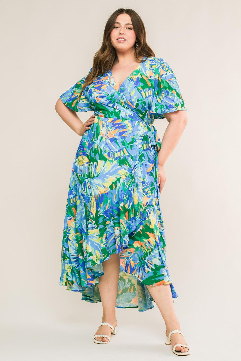 VESTIDO ALTO-BAJO TEJIDO SORPRESA INESPERADA
