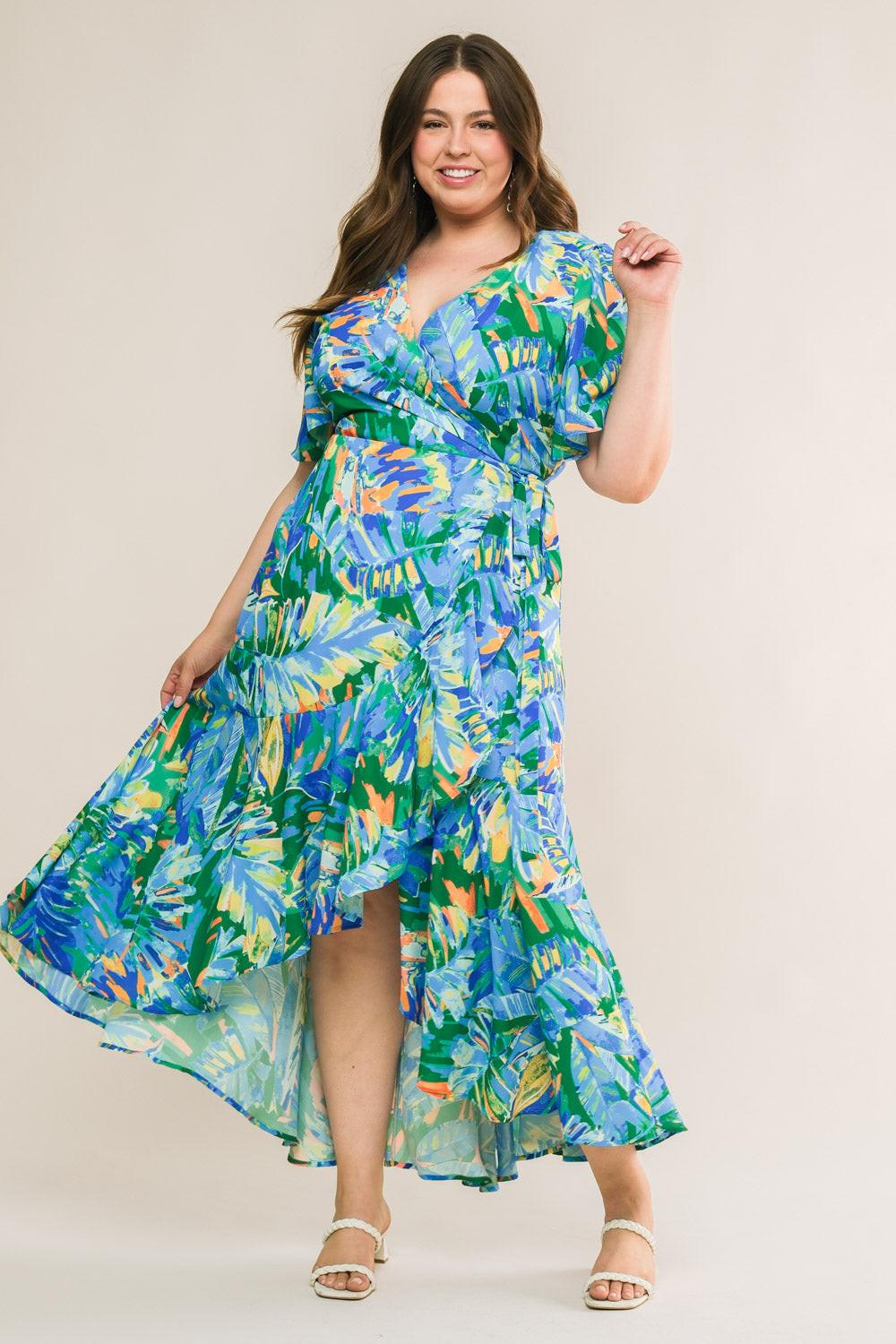 VESTIDO ALTO-BAJO TEJIDO SORPRESA INESPERADA