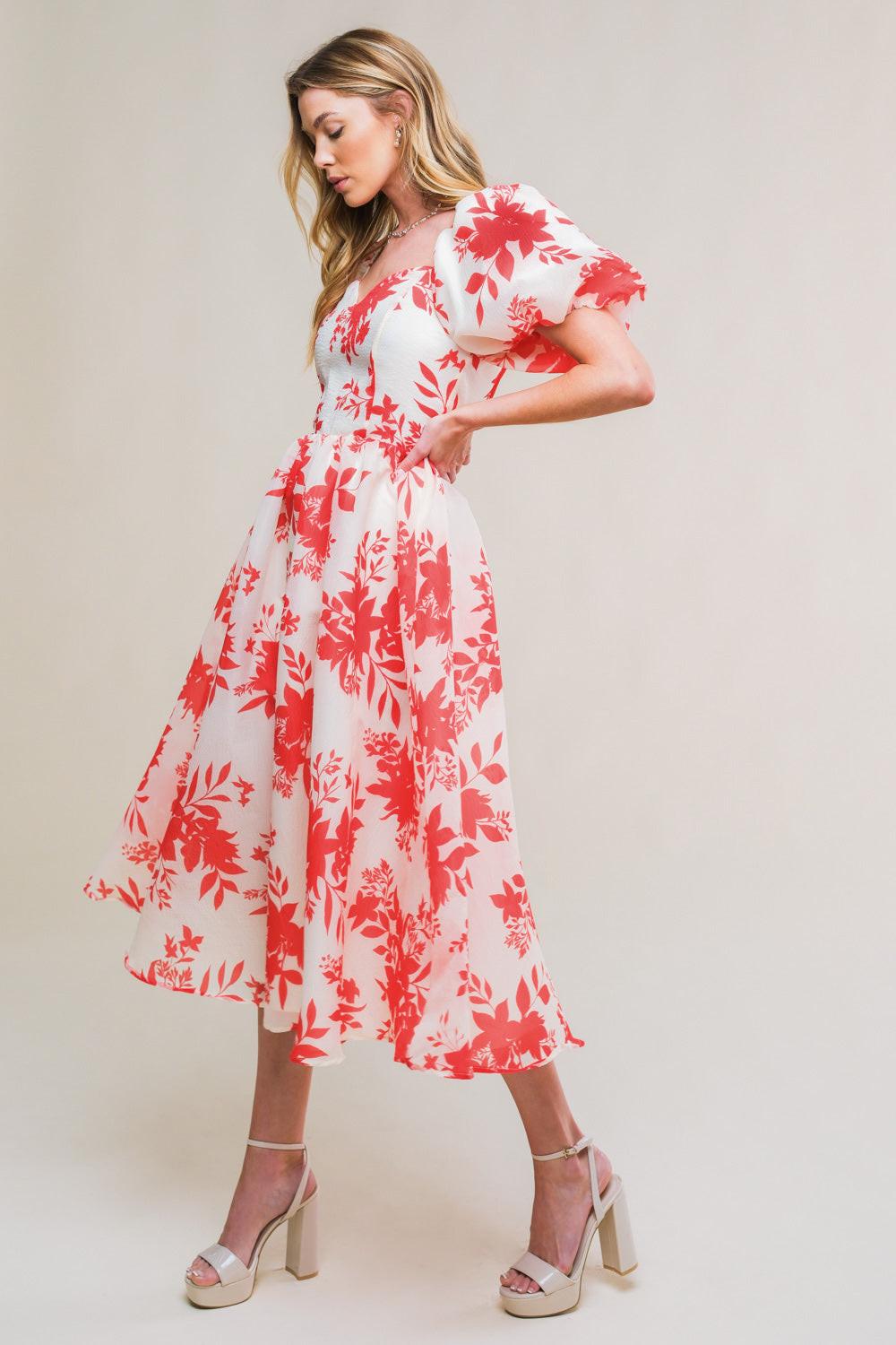 VESTIDO MIDI TEJIDO SÚPER LINDO