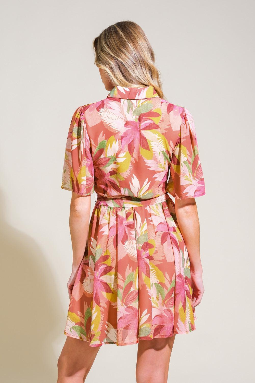 MINIVESTIDO TEJIDO CON ONDAS CAPRICHOSAS