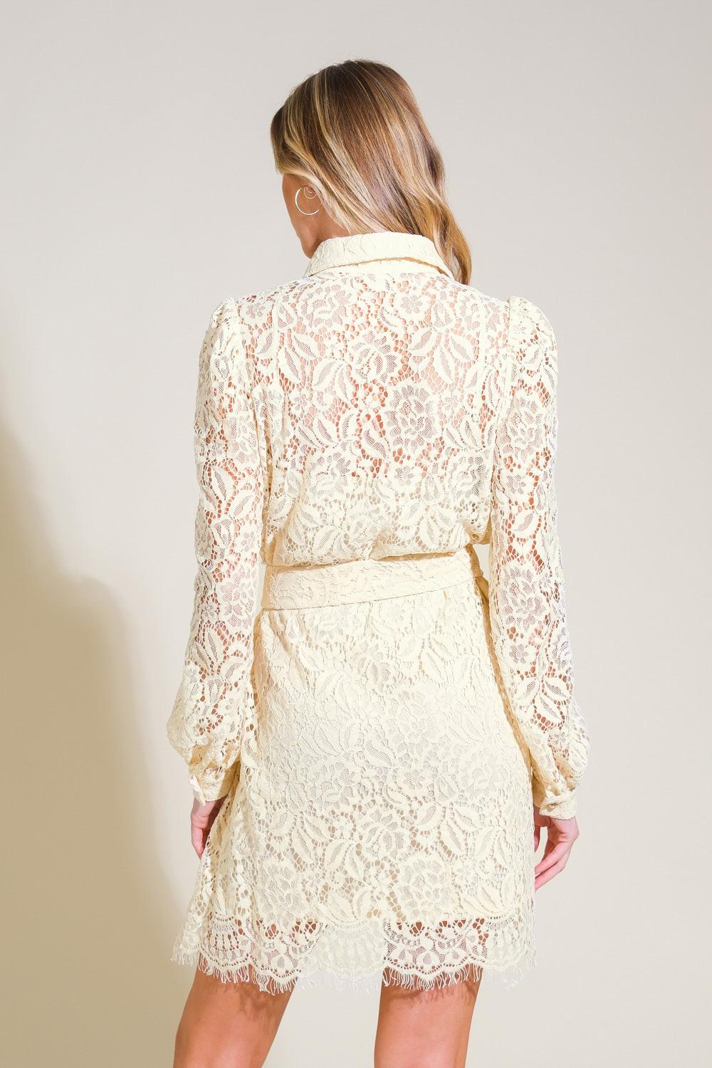 MINIVESTIDO DE ENCAJE ADORE YOU