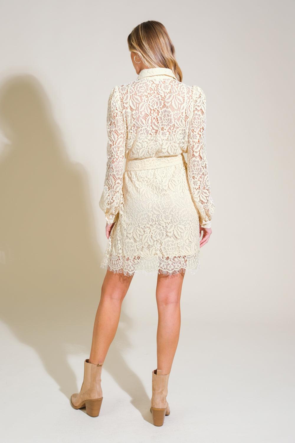 MINIVESTIDO DE ENCAJE ADORE YOU