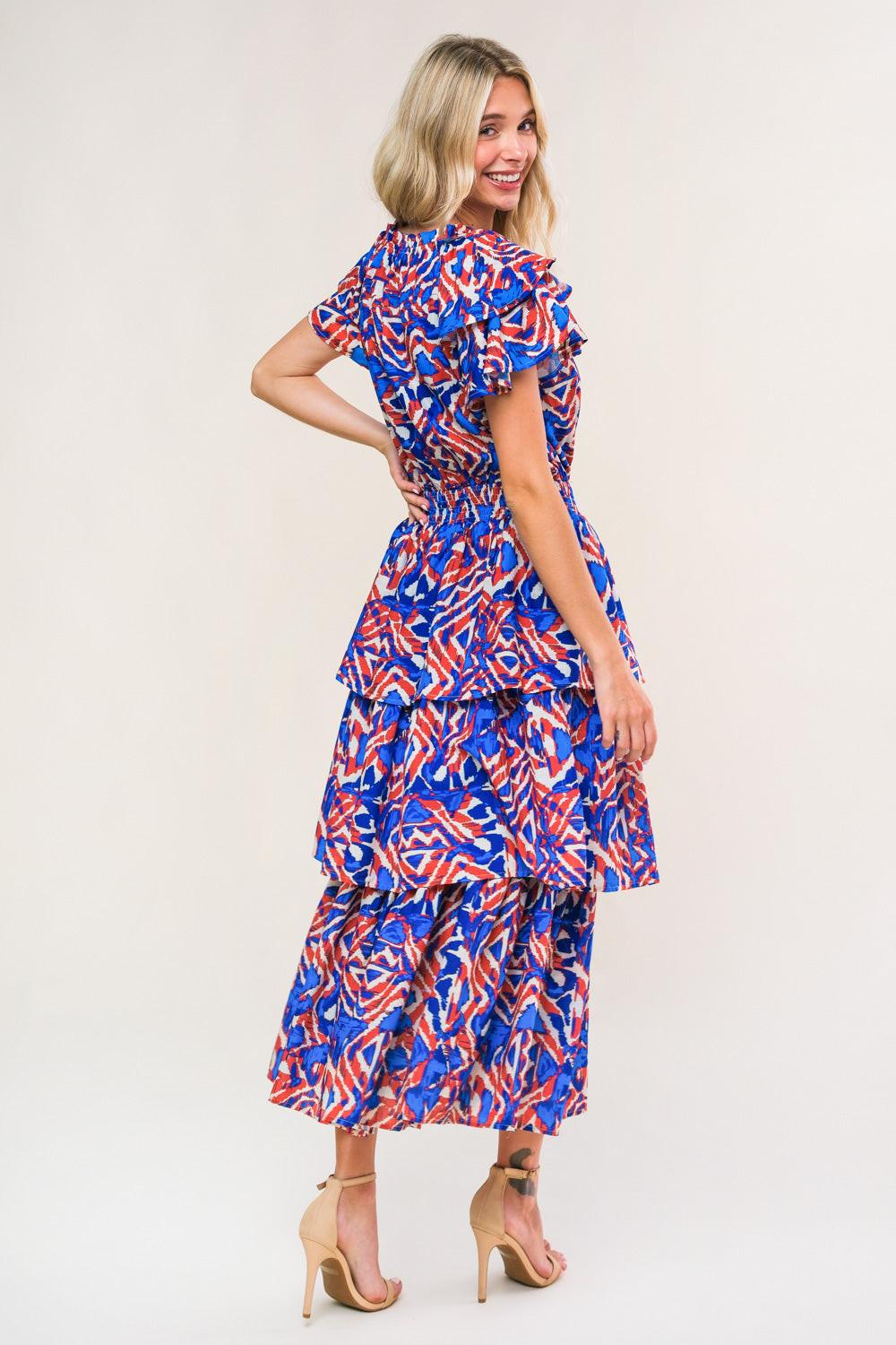 VESTIDO MIDI TEJIDO DIVERTIDO