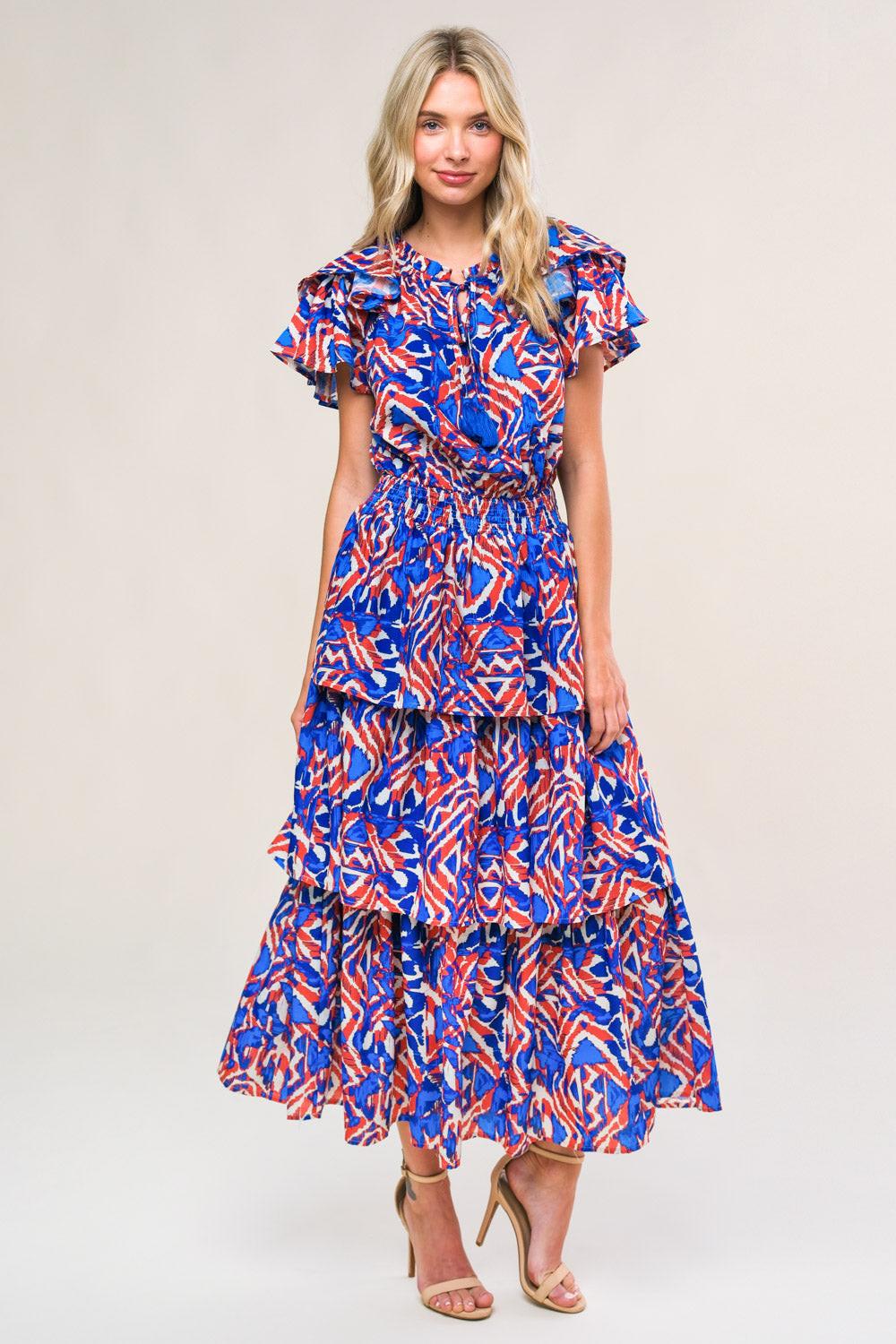 VESTIDO MIDI TEJIDO DIVERTIDO