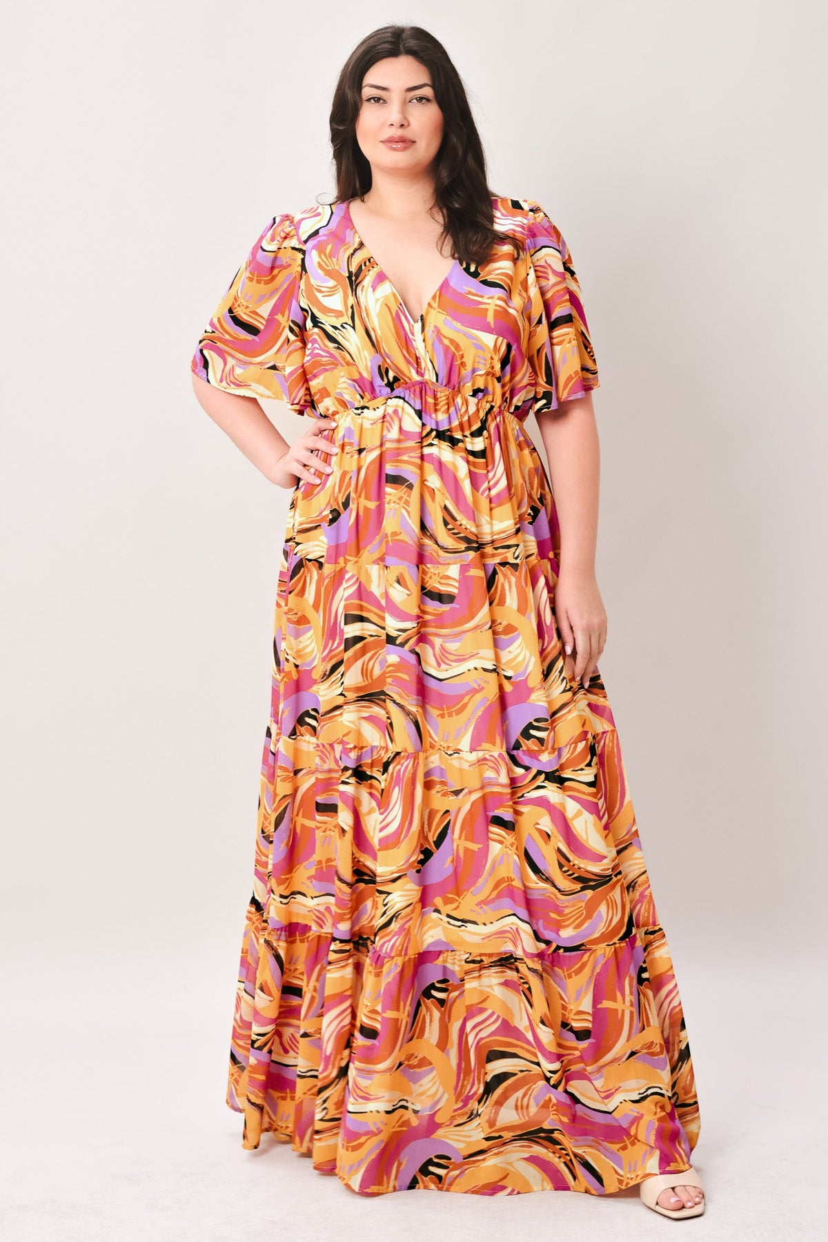 MAXIVESTIDO TEJIDO DE AMBIENTE REFRESCANTE