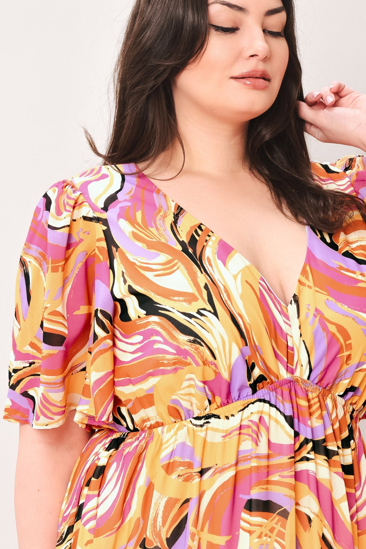 MAXIVESTIDO TEJIDO DE AMBIENTE REFRESCANTE