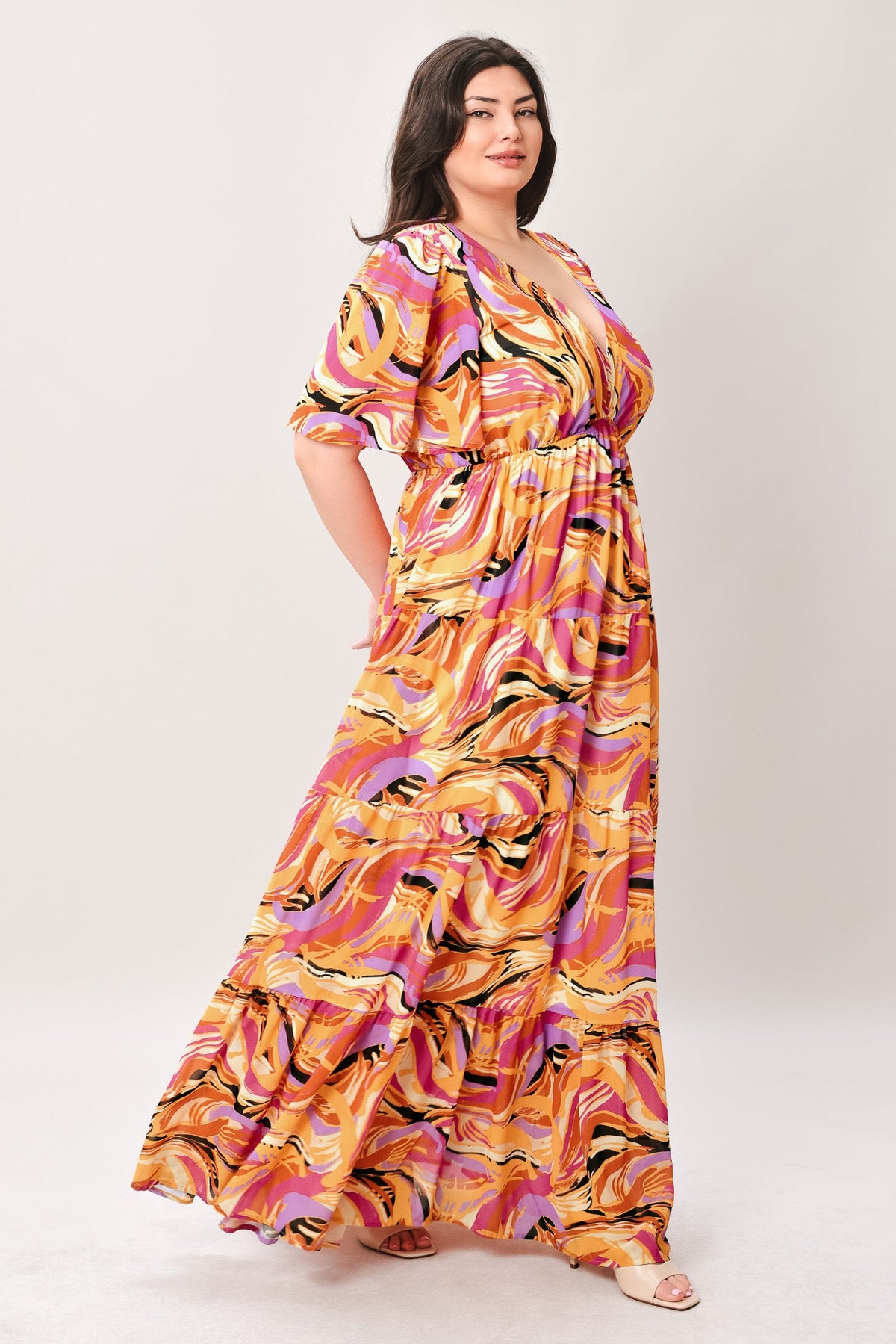 MAXIVESTIDO TEJIDO DE AMBIENTE REFRESCANTE