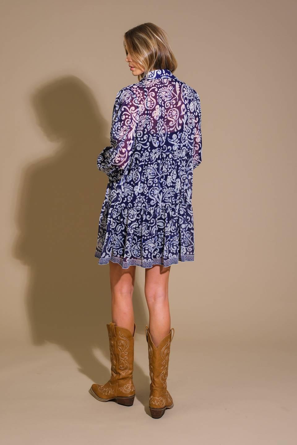VESTIDO MINI TEJIDO STICK TO THE PLAN