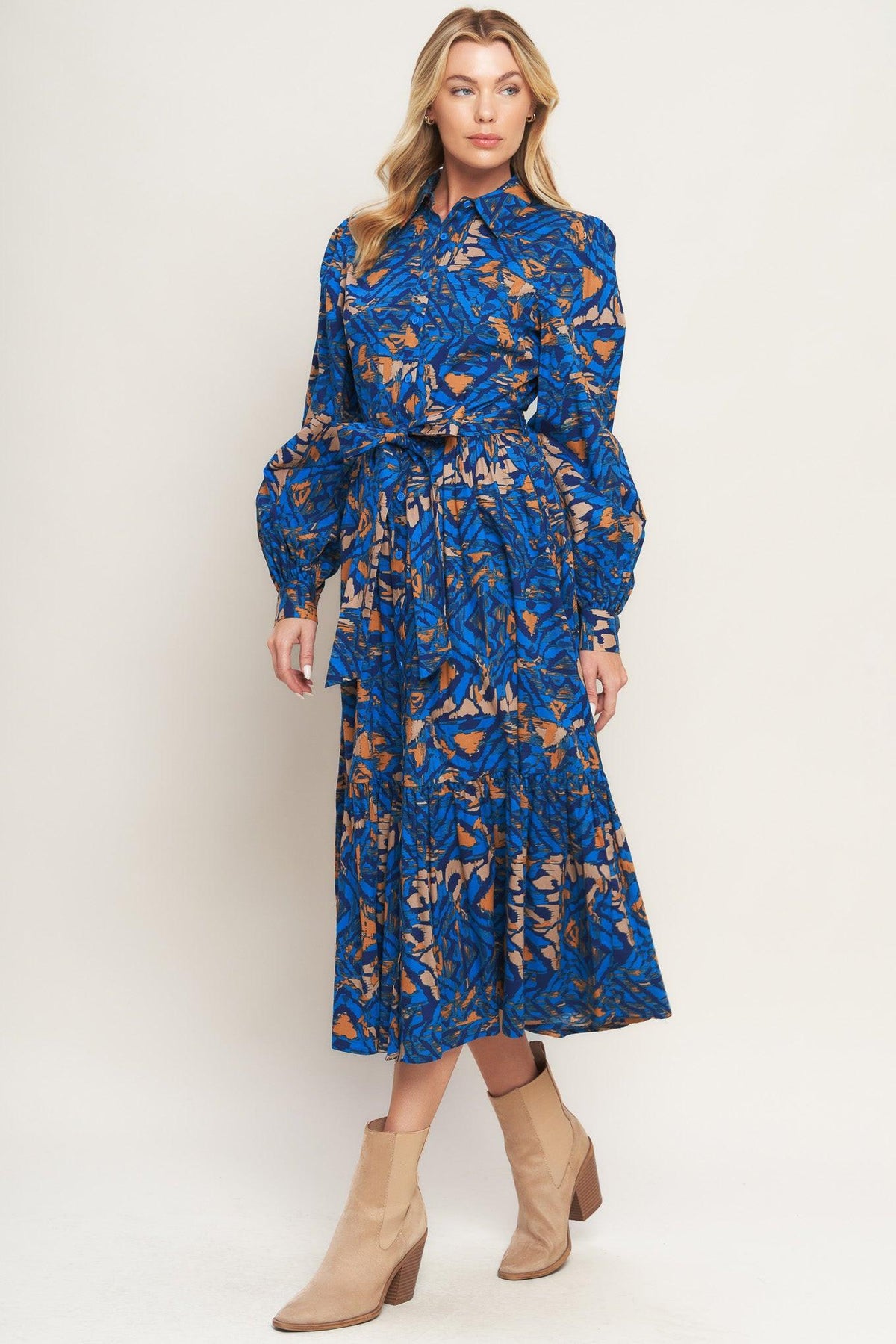 VESTIDO CAMISERO TEJIDO NORTH HILLS