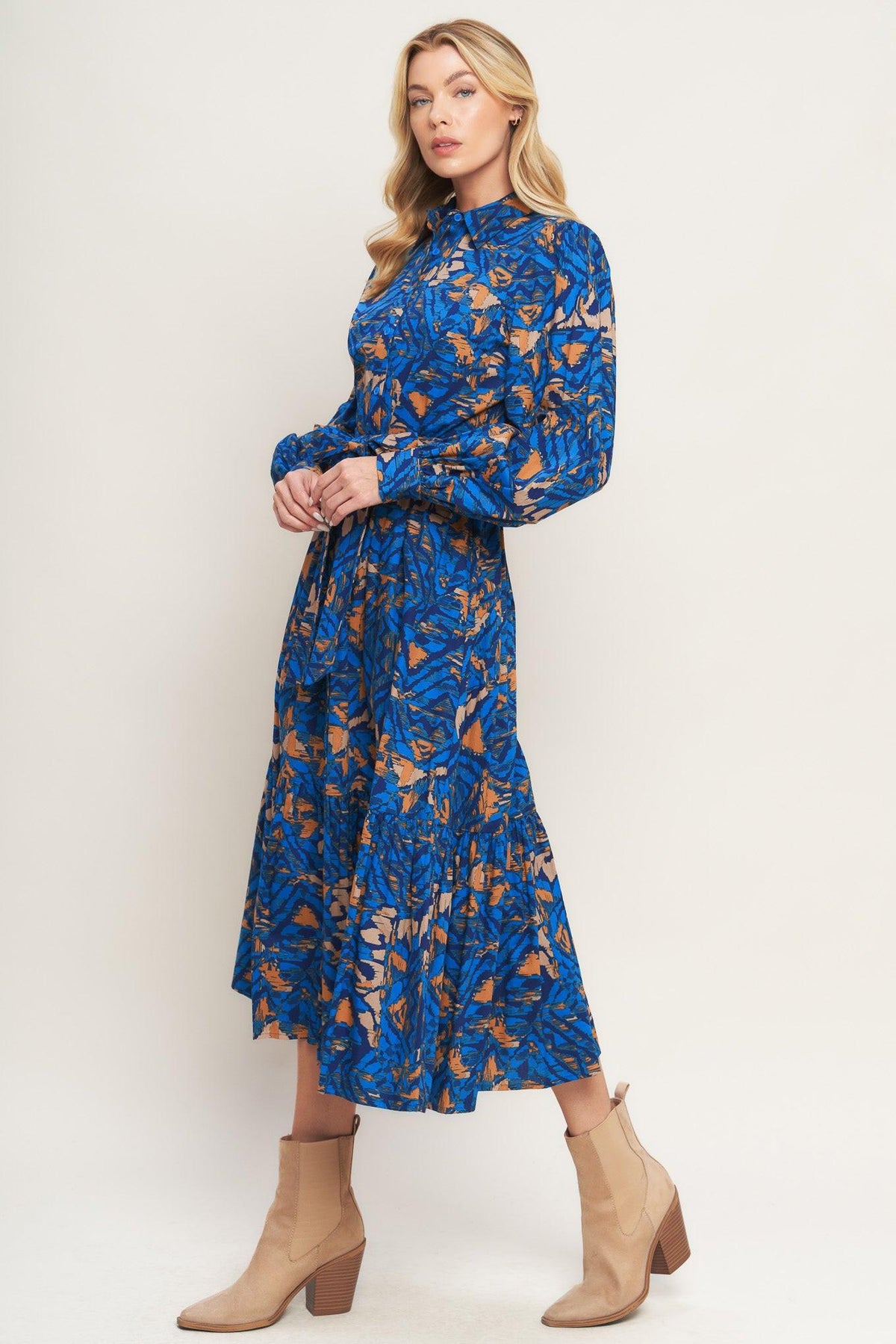 VESTIDO CAMISERO TEJIDO NORTH HILLS