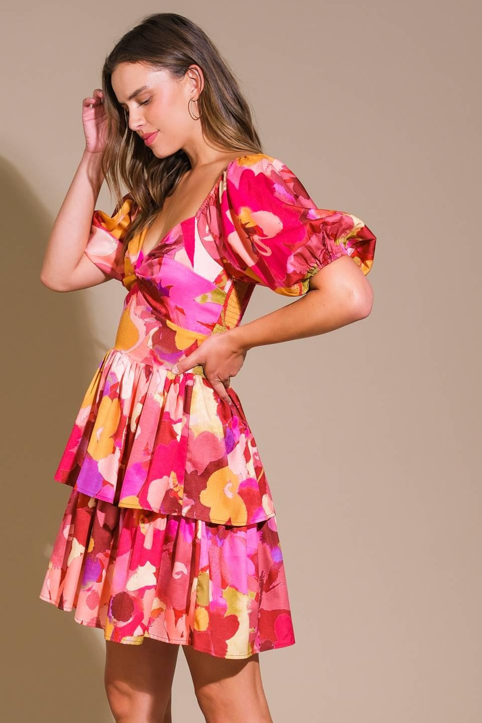 MINIVESTIDO TEJIDO BELLEZA CAPRICHOSA