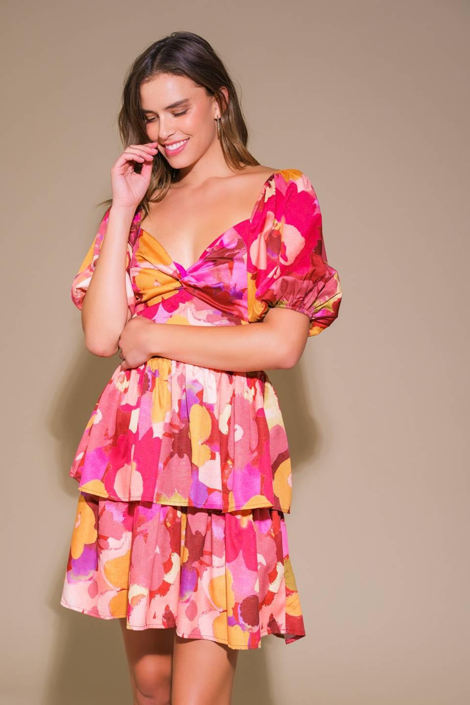 MINIVESTIDO TEJIDO BELLEZA CAPRICHOSA