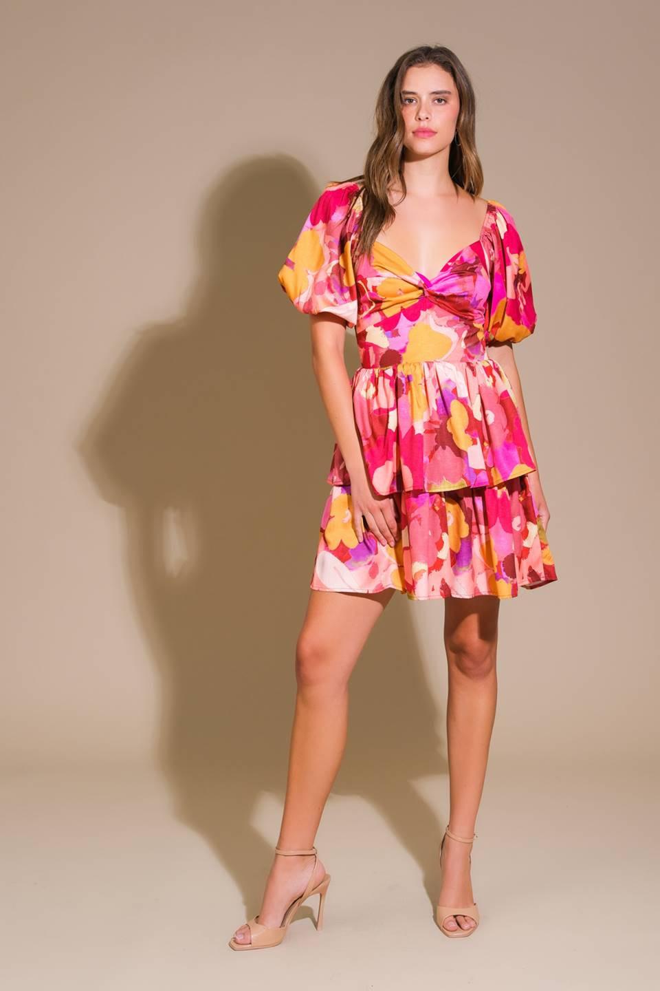 MINIVESTIDO TEJIDO BELLEZA CAPRICHOSA