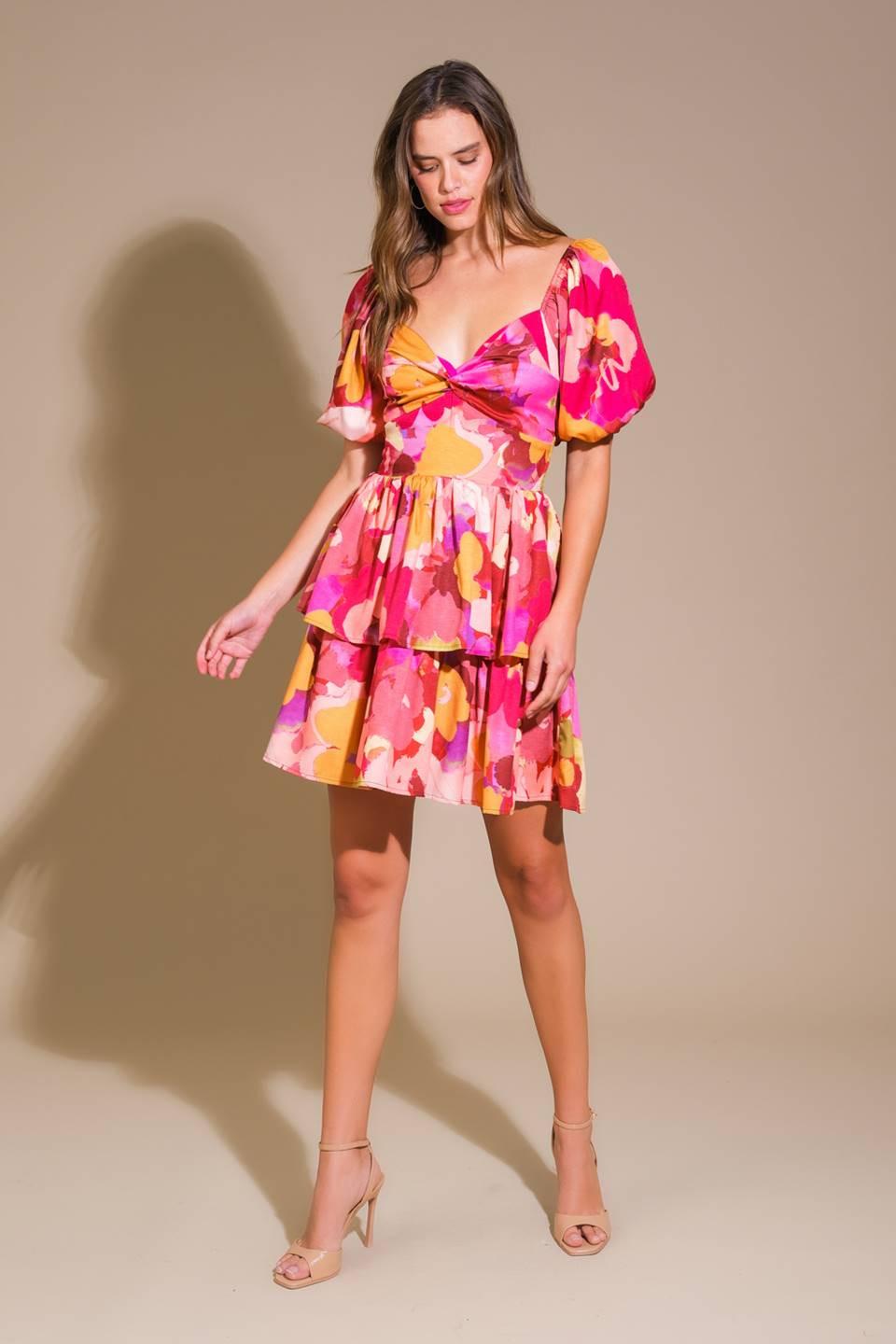MINIVESTIDO TEJIDO BELLEZA CAPRICHOSA