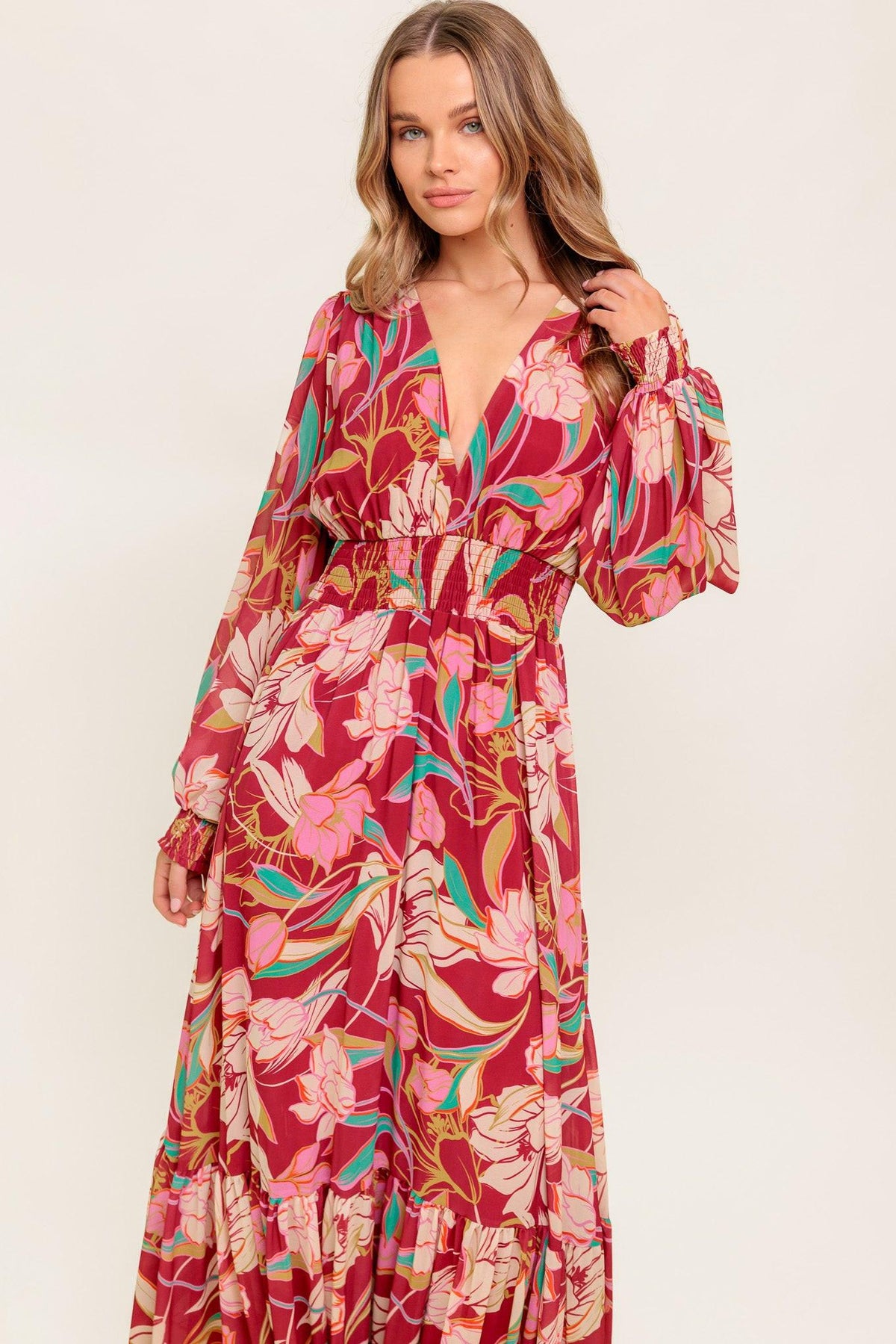 VESTIDO MAXI TEJIDO AMAZING PRESENCE