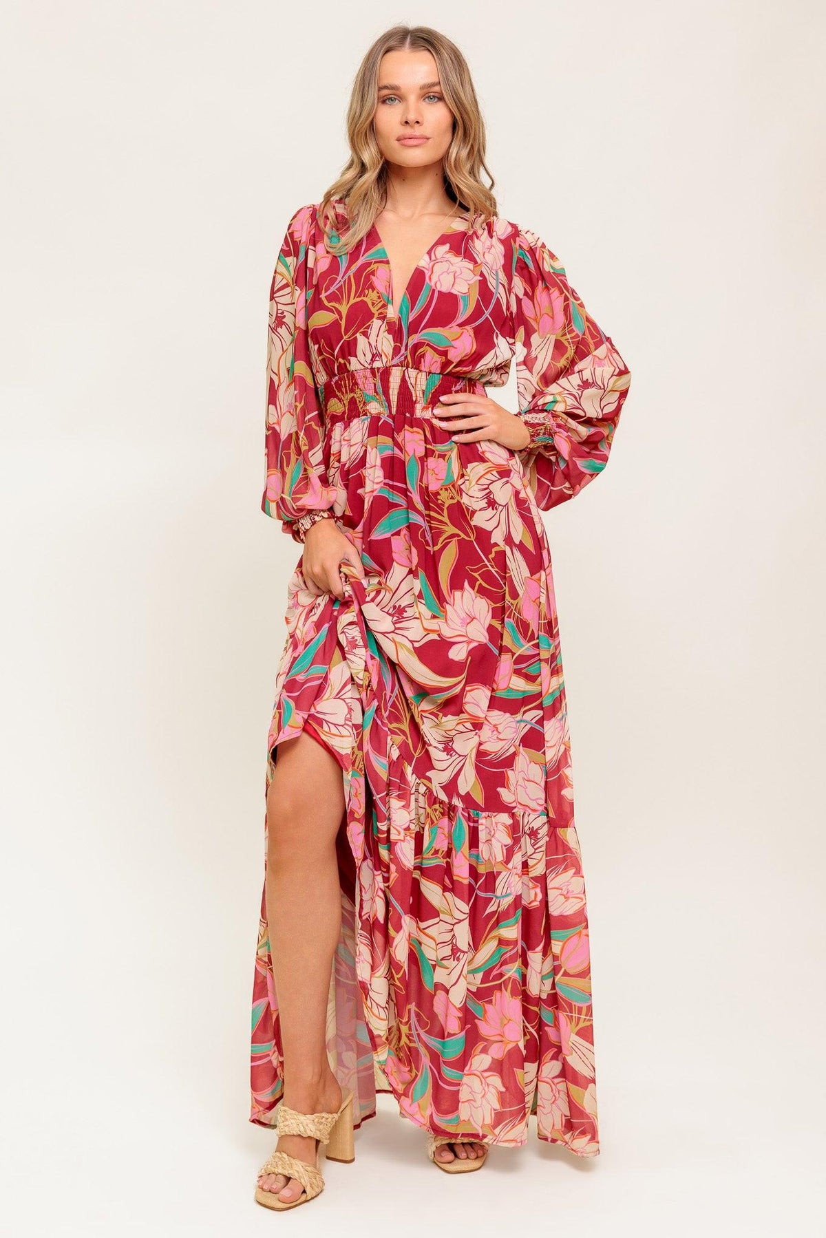 VESTIDO MAXI TEJIDO AMAZING PRESENCE