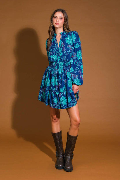 EMPHATICALLY ADORABLE WOVEN MINI DRESS