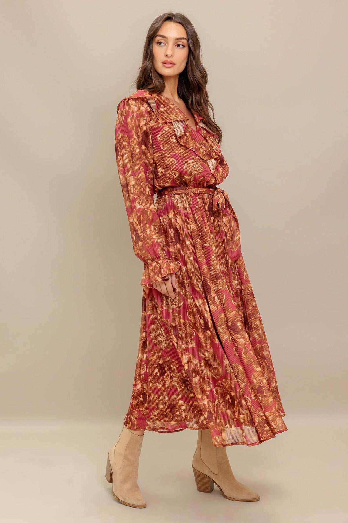 VESTIDO MIDI TEJIDO SONATA DE OTOÑO