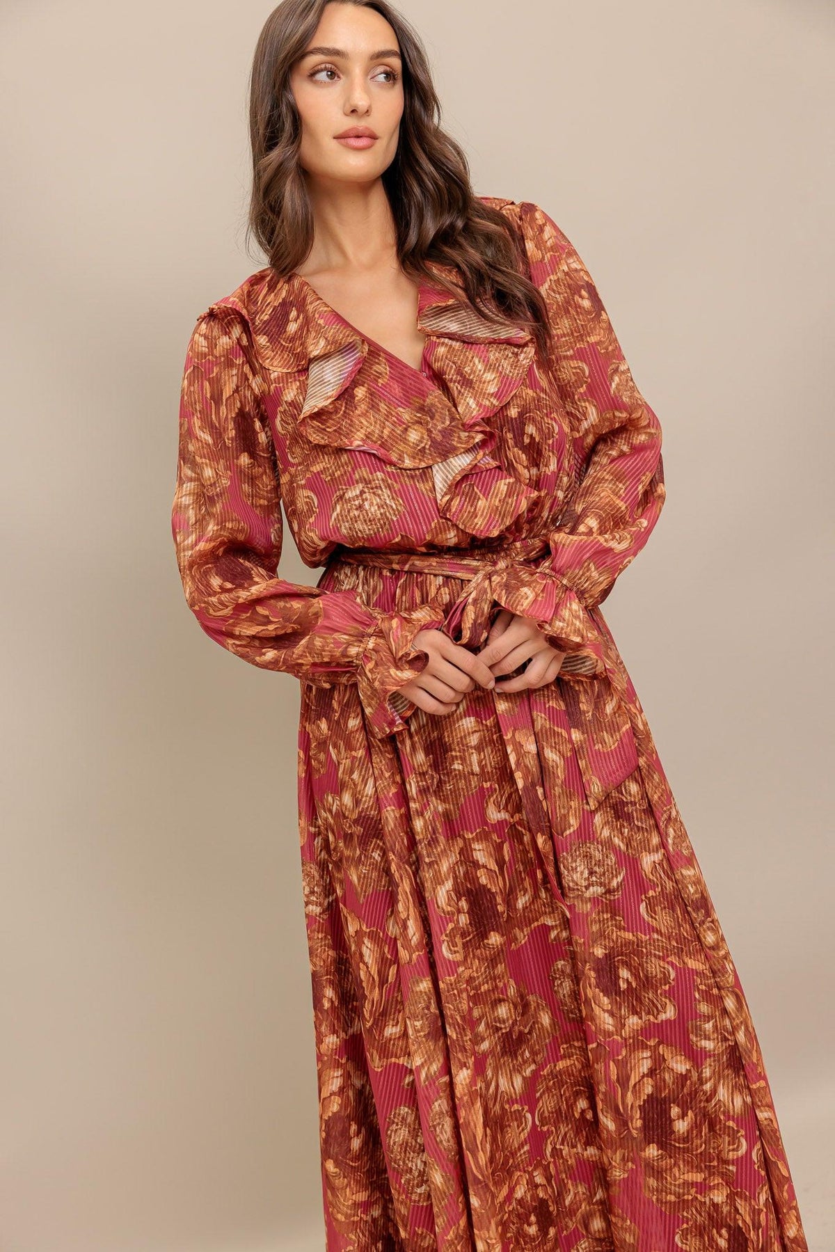 VESTIDO MIDI TEJIDO SONATA DE OTOÑO
