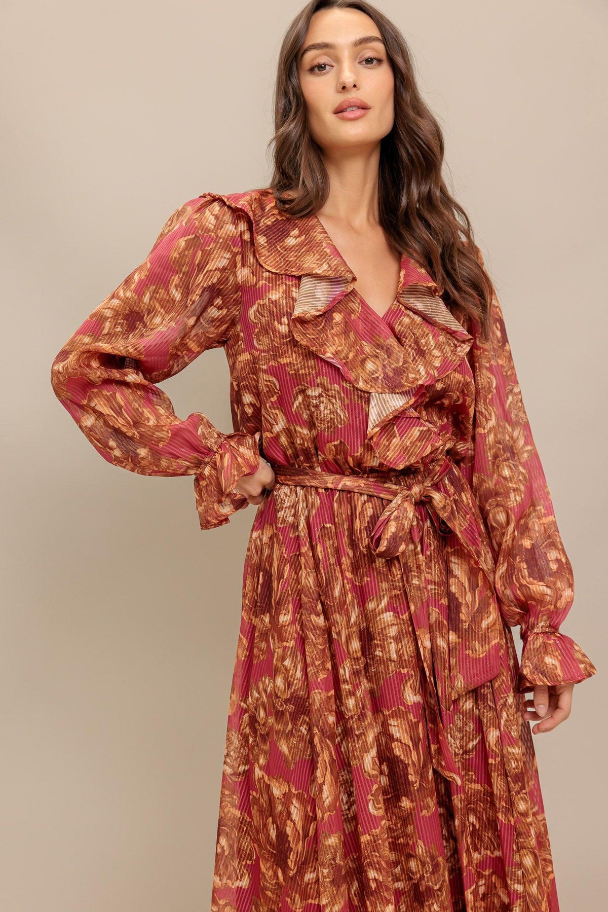VESTIDO MIDI TEJIDO SONATA DE OTOÑO