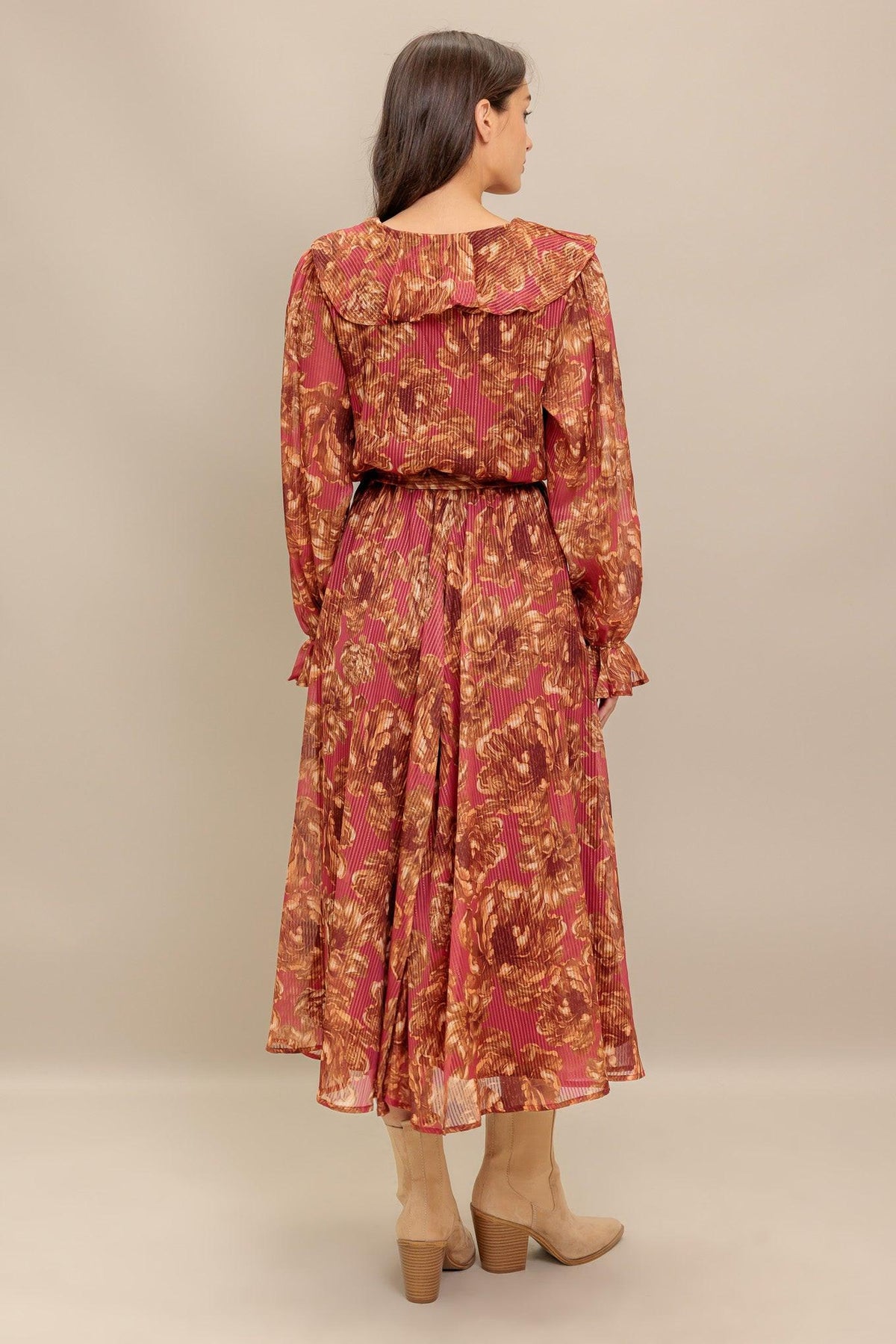 VESTIDO MIDI TEJIDO SONATA DE OTOÑO