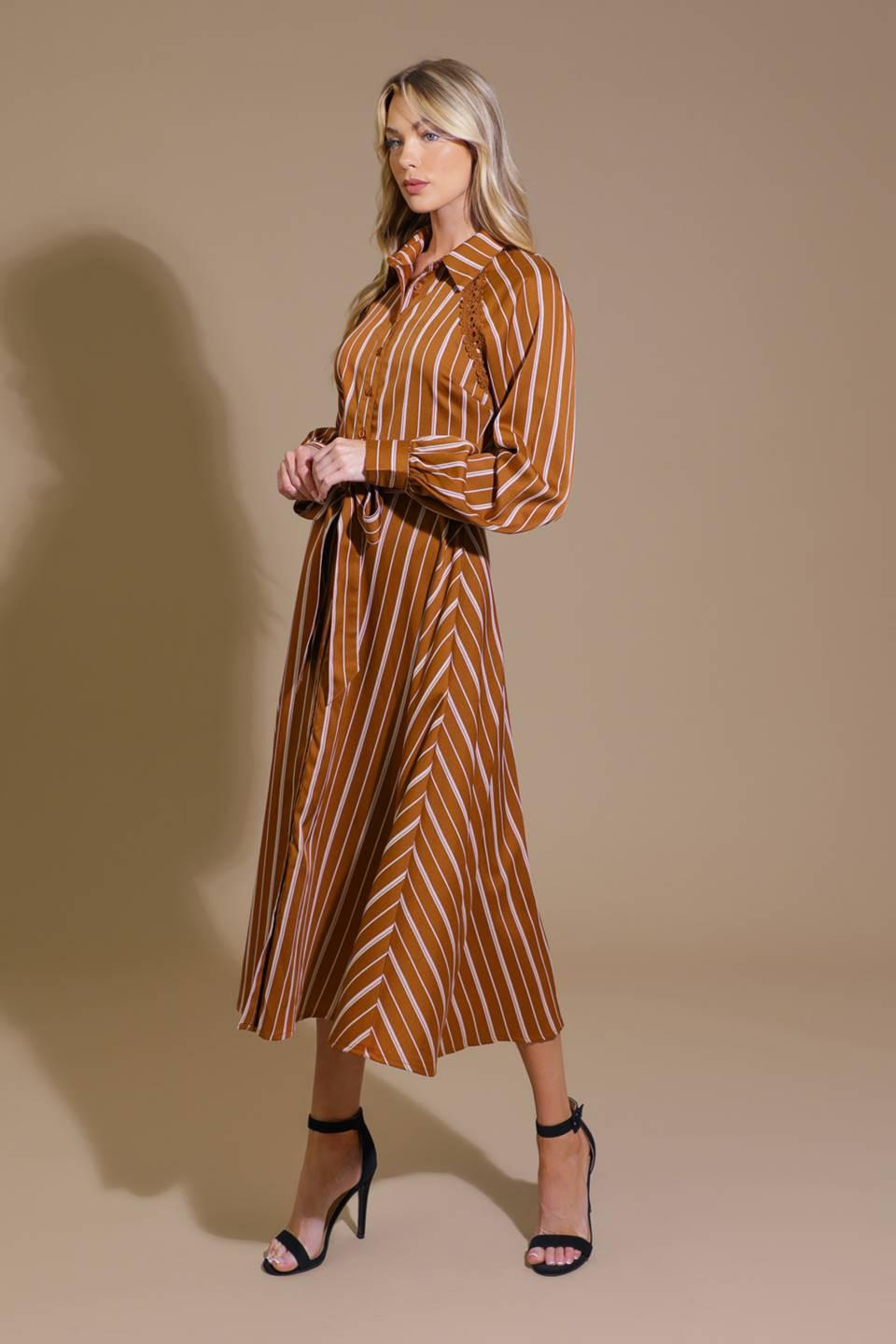 VESTIDO MIDI TEJIDO FOREVER YOUR GIRL