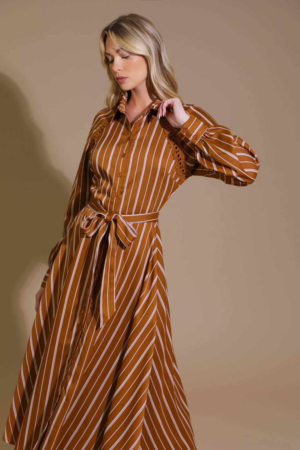 VESTIDO MIDI TEJIDO FOREVER YOUR GIRL