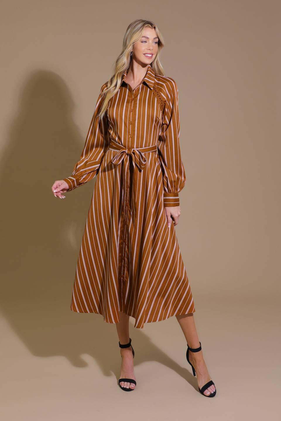 VESTIDO MIDI TEJIDO FOREVER YOUR GIRL