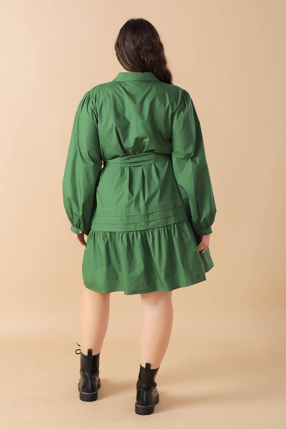MINIVESTIDO TEJIDO CON POSE ESTÉTICA