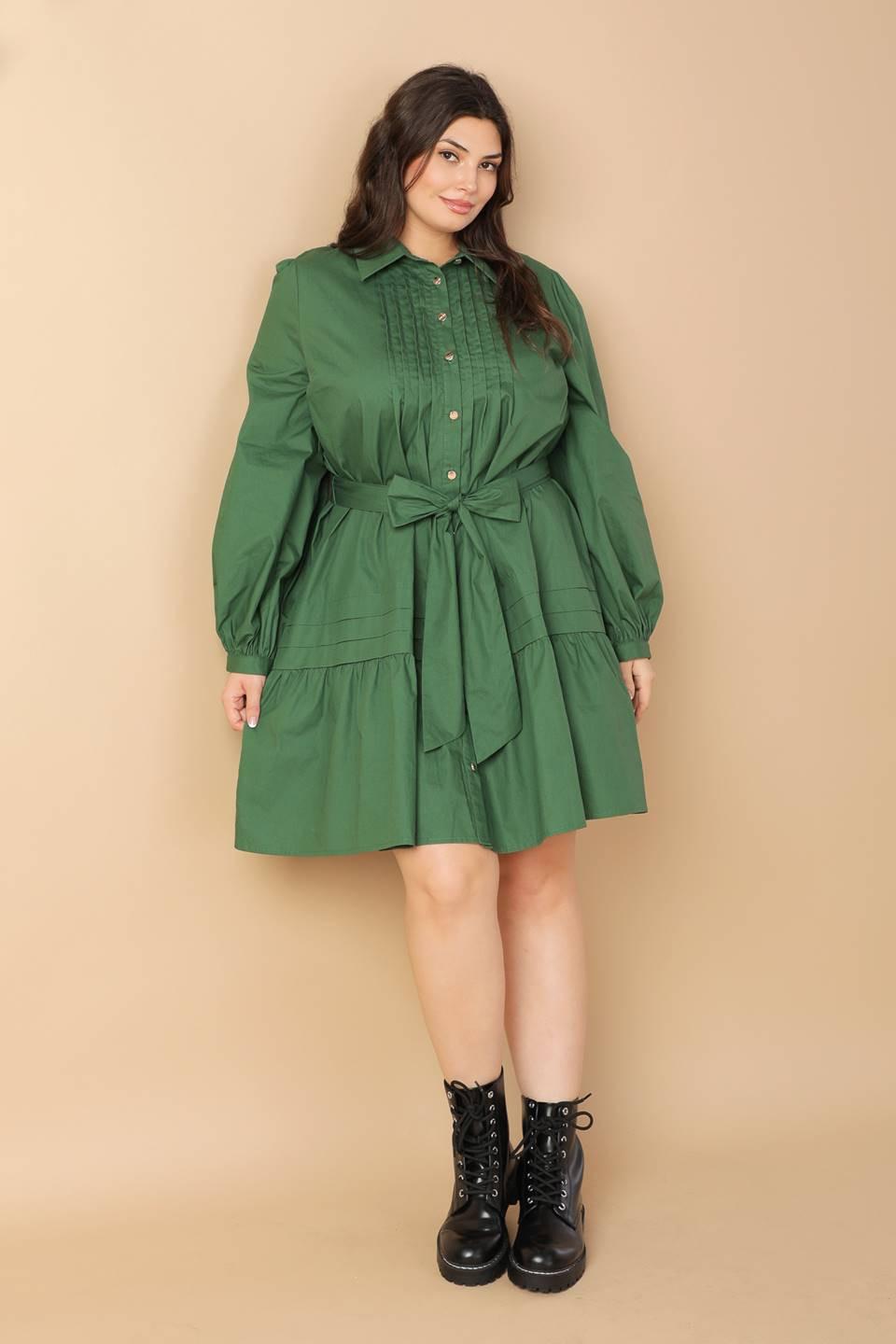 MINIVESTIDO TEJIDO CON POSE ESTÉTICA